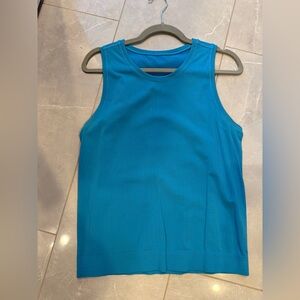 Athleta, In-Motion tank. Size L. See pics. Good condition w/a few imperfections.